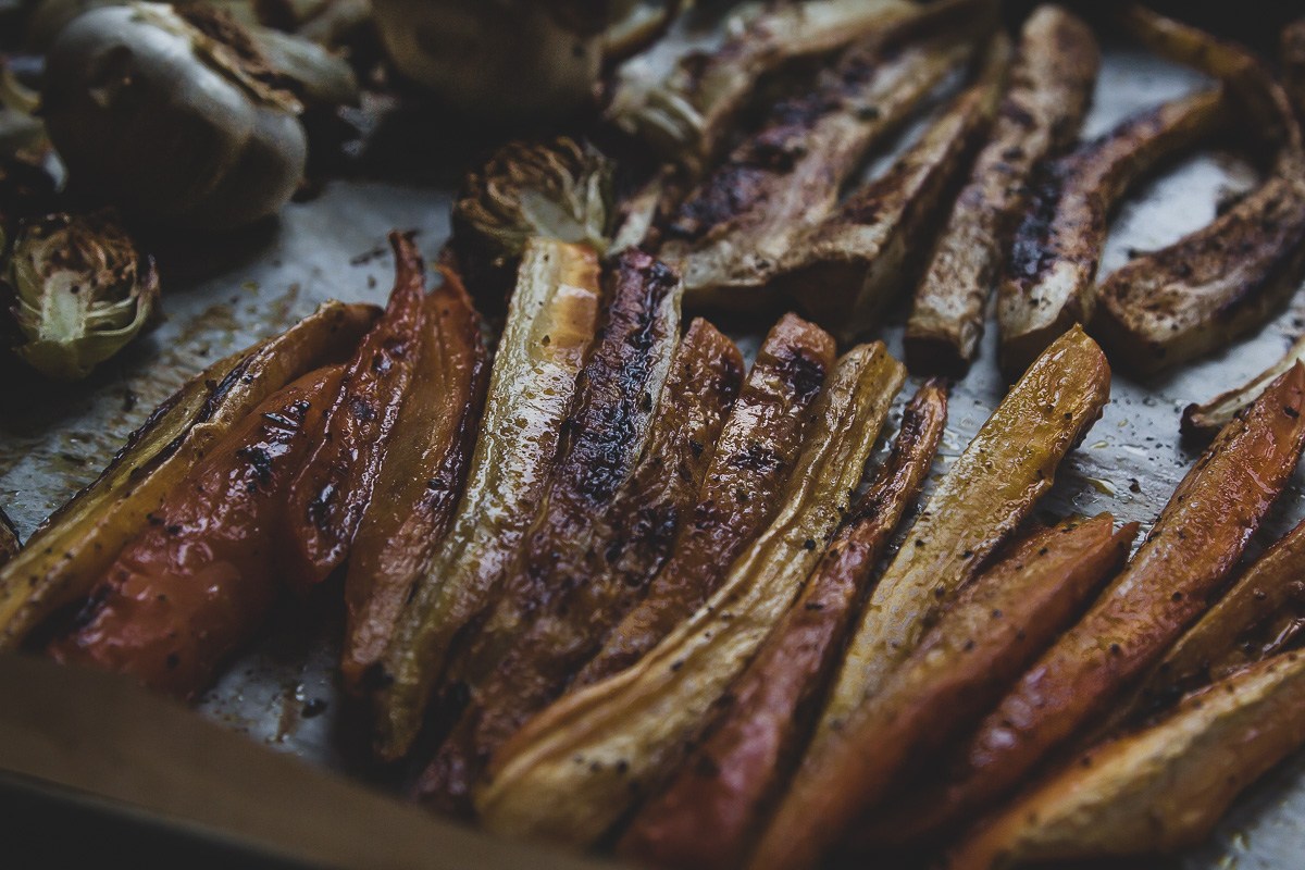 roasted carrots and parsnips | sultryvegan.com